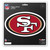 San Francisco 49ers Large Decal Oval SF Primary Logo Red