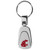 Washington St. Cougars Steel Teardop Key Chain