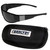 Los Angeles Chargers Chrome Wrap Sunglasses and Zippered Carrying Case