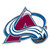Colorado Avalanche Embossed Color Emblem "Mountain A" Logo
