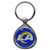 Los Angeles Rams Chrome Key Chain