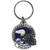 Minnesota Vikings Carved Metal Key Chain