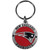 New England Patriots Carved Metal Key Chain