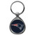 New England Patriots Chrome Key Chain