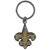 New Orleans Saints Enameled Key Chain