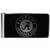 Alabama Crimson Tide Black and Steel Money Clip