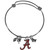 Alabama Crimson Tide Charm Bangle Bracelet