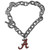 Alabama Crimson Tide Charm Chain Bracelet