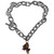Arizona St. Sun Devils Charm Chain Bracelet