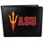 Arizona St. Sun Devils Leather Bi-fold Wallet, Large Logo