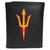 Arizona St. Sun Devils Leather Tri-fold Wallet, Large Logo