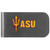 Arizona St. Sun Devils Logo Bottle Opener Money Clip