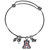 Arizona Wildcats Charm Bangle Bracelet