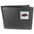 Arkansas Razorbacks Leather Bi-fold Wallet Packaged in Gift Box