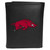 Arkansas Razorbacks Leather Tri-fold Wallet, Large Logo