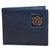 Auburn Tigers Leather Bi-fold Wallet Packaged in Gift Box