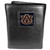 Auburn Tigers Deluxe Leather Tri-fold Wallet Packaged in Gift Box