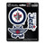 Winnipeg Jets Decal 3-pk 3 Various Logos / Wordmark