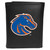 Boise St. Broncos Leather Tri-fold Wallet, Large Logo