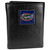 Florida Gators Deluxe Leather Tri-fold Wallet Packaged in Gift Box