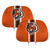Cincinnati Bengals Printed Headrest Cover "Tiger Head" Logo Blue & Orange