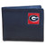 Georgia Bulldogs Leather Bi-fold Wallet