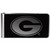 Georgia Bulldogs Black and Steel Money Clip