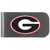 Georgia Bulldogs Logo Bottle Opener Money Clip