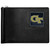 Georgia Tech Yellow Jackets Leather Bill Clip Wallet