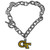 Georgia Tech Yellow Jackets Charm Chain Bracelet
