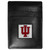 Indiana Hoosiers Leather Money Clip/Cardholder Packaged in Gift Box