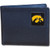 Iowa Hawkeyes Leather Bi-fold Wallet Packaged in Gift Box