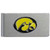 Iowa Hawkeyes Brushed Metal Money Clip