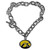 Iowa Hawkeyes Charm Chain Bracelet