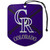 Colorado Rockies Air Freshener 2-pk "CR" Primary Logo & Wordmark