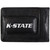 Kansas St. Wildcats Logo Leather Cash and Cardholder