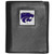 Kansas St. Wildcats Leather Tri-fold Wallet