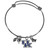 Kentucky Wildcats Charm Bangle Bracelet