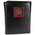 Maryland Terrapins Deluxe Leather Tri-fold Wallet