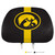 Iowa Hawkeyes "Hawkeye Oval" Primary Logo Headrest Covers