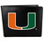 Miami Hurricanes Leather Bi-fold Wallet, Large Logo