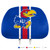 Kansas Jayhawks "Jayhawk" Primary Logo Headrest Covers