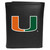 Miami Hurricanes Tri-fold Wallet Large Logo