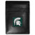 Michigan St. Spartans Leather Money Clip/Cardholder Packaged in Gift Box