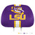 LSU Tigers "Tiger Eye and Wordmark" Logo Headrest Covers