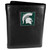Michigan St. Spartans Deluxe Leather Tri-fold Wallet