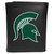 Michigan St. Spartans Tri-fold Wallet Large Logo