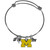 Michigan Wolverines Charm Bangle Bracelet