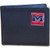 Mississippi Rebels Leather Bi-fold Wallet