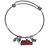 Mississippi Rebels Charm Bangle Bracelet